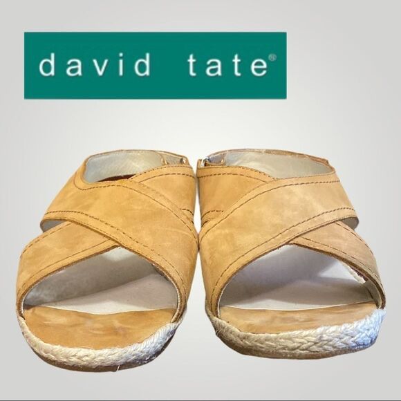 David Tate Chestnut Slingback Espadrille Sandal 11 - Picture 4 of 6
